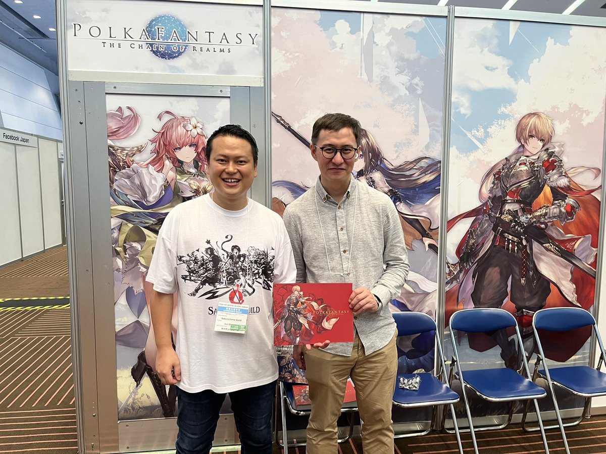 junohkawa's tweet photo. 東京ゲームショーポルカファンタジーブースにて特別ボールペン頂きました😁
アレックスさんいつも有難うございます！
#PolkaFantasyJP ＃東京ゲームショー2022 ＃ポルカファンタジー　＃sakuraguild_jp ＃SGG https://t.co/clcgmo8DYP