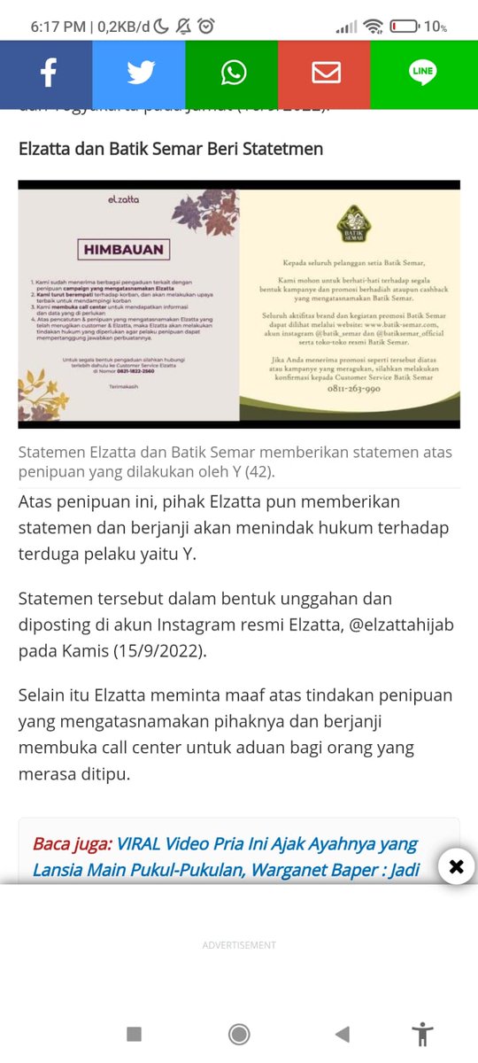 ditawynna2410's tweet photo. Ini gaes si Ibu Yeni yg aku maksd, dia ini sdh memcatut nama brand2 besar seperti Elzatta, Batik Semar, san Giordano, ga tanggung2 kerugian mencapai 5M
#YeniNipuNgakuElzatta https://t.co/VYmXFZtzUt