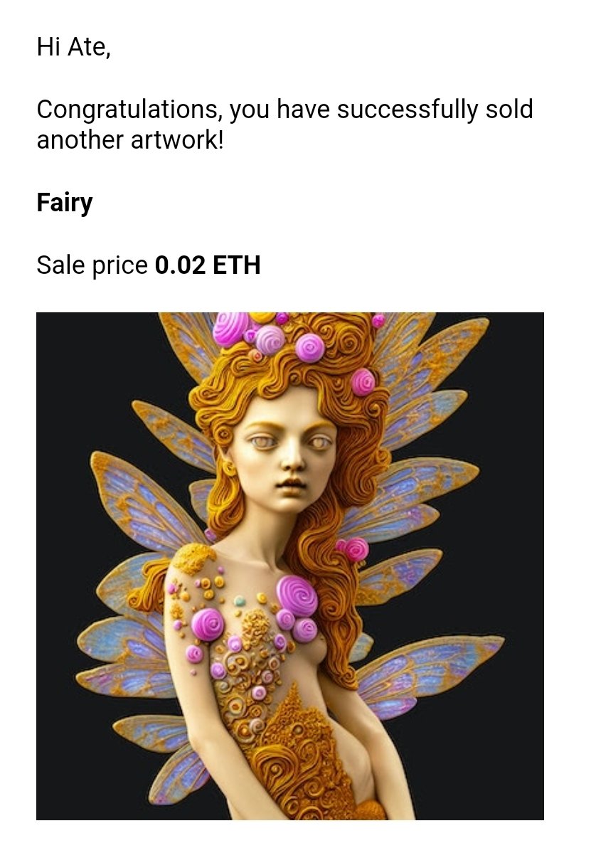 atefehsadr's tweet photo. WOW what a day!
2nd Edition of "Fairy" SOLD 🔥
BIG THANKS to dear @_dethreaper_ 😍🙌💗💗💗💗💗

Link in comment 🔻 https://t.co/1mGcJf4LiD