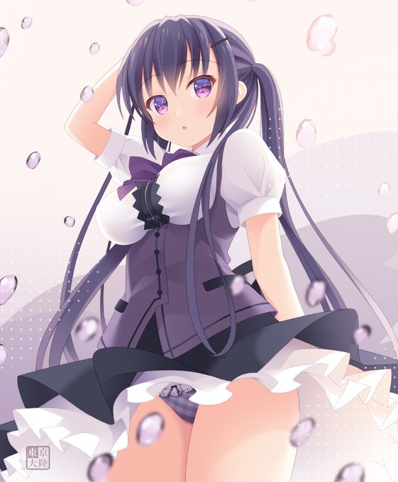 ラビットハウスの夏服がリニューアルしたようです。
#京章_絵 