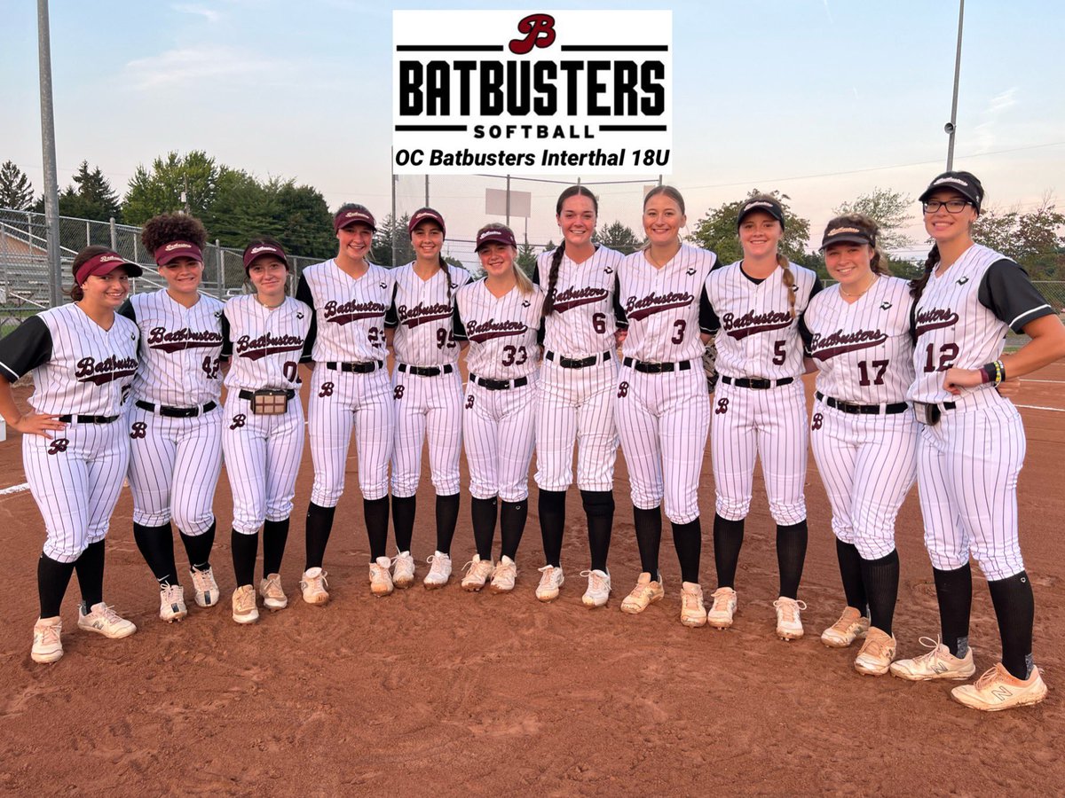 OCB05Interthal's tweet photo. Good morning from @d1fastpitch1 outlaws friendly at McCune Park. We are debuting the new pinstripe unis today. Come see us on field 3.  8AM/9:30&amp;12:30 https://t.co/98WmmmAIGY