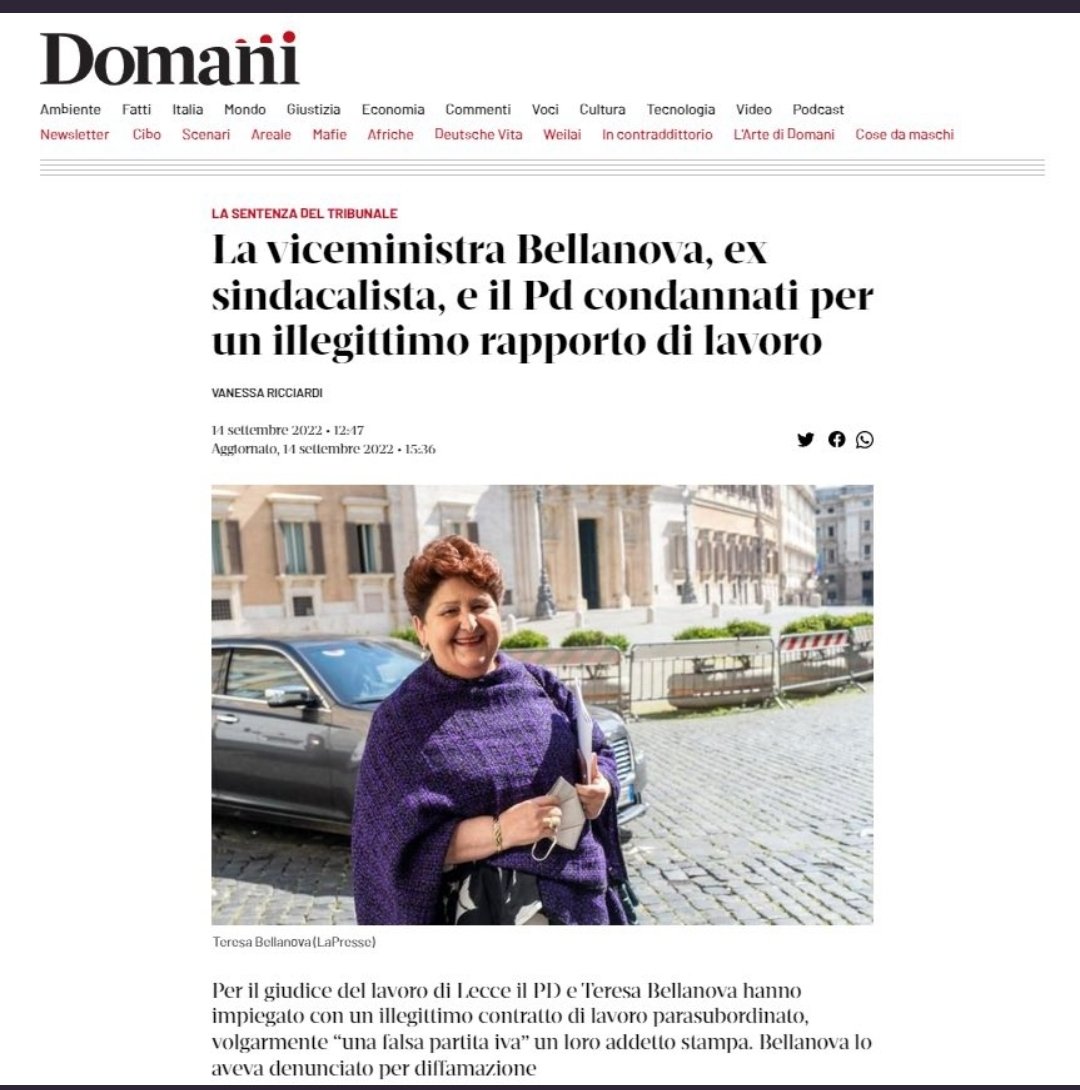 TIZBAN1's tweet photo. @ItaliaViva @TeresaBellanova Possibile?? https://t.co/hMuaYIYTx1