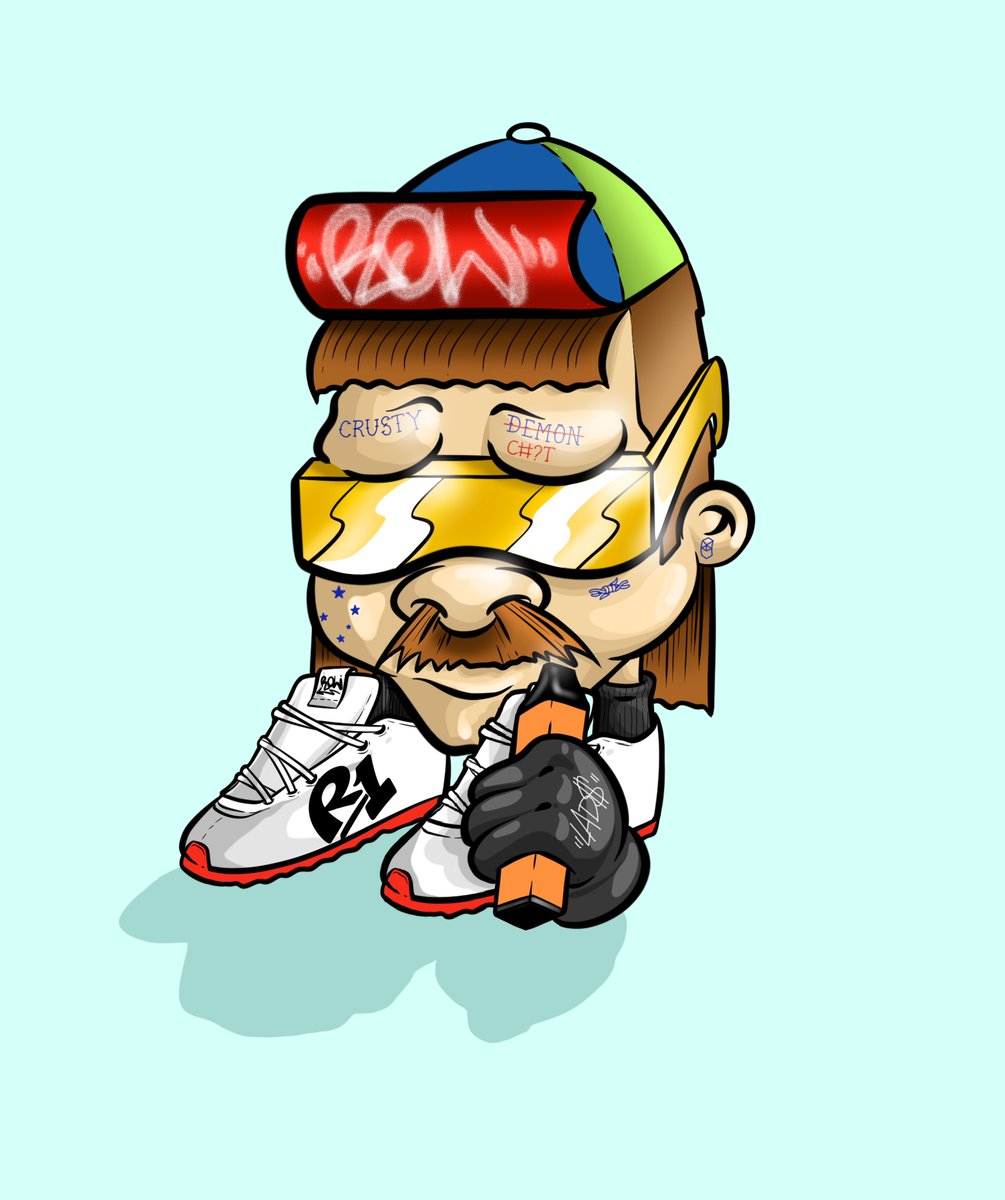 SouthSide- Lad015
The lad that got a southern cross tattoo on his face at 15 and was riding a motorbike before he could walk.
ONE OF THE FINAL LAD$ PART OF THE FIRST 15... followed by some exciting news, legendaries and physicals 🤝 
Available at tonight's <a href="/tombheads/">Zorro 🏴‍☠️</a>