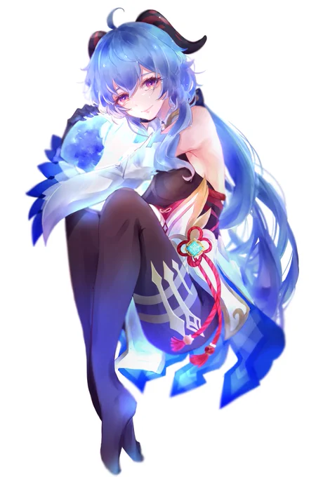 制作過程ラフ線画キャラ着色 