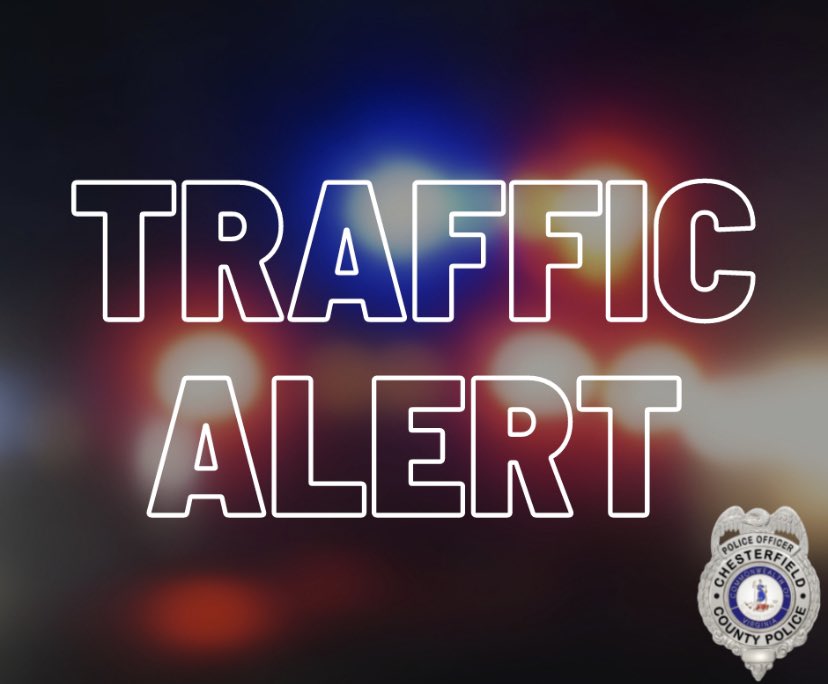 CaptKRParanto's tweet photo. PLEASE use caution and take another route as 288 northbound is shut down at Courthouse Road due to a vehicle crash. @NBC12 @CBS6 @8NEWS @CCPDVa @ARiesmeyer https://t.co/fpdZbuC1w4