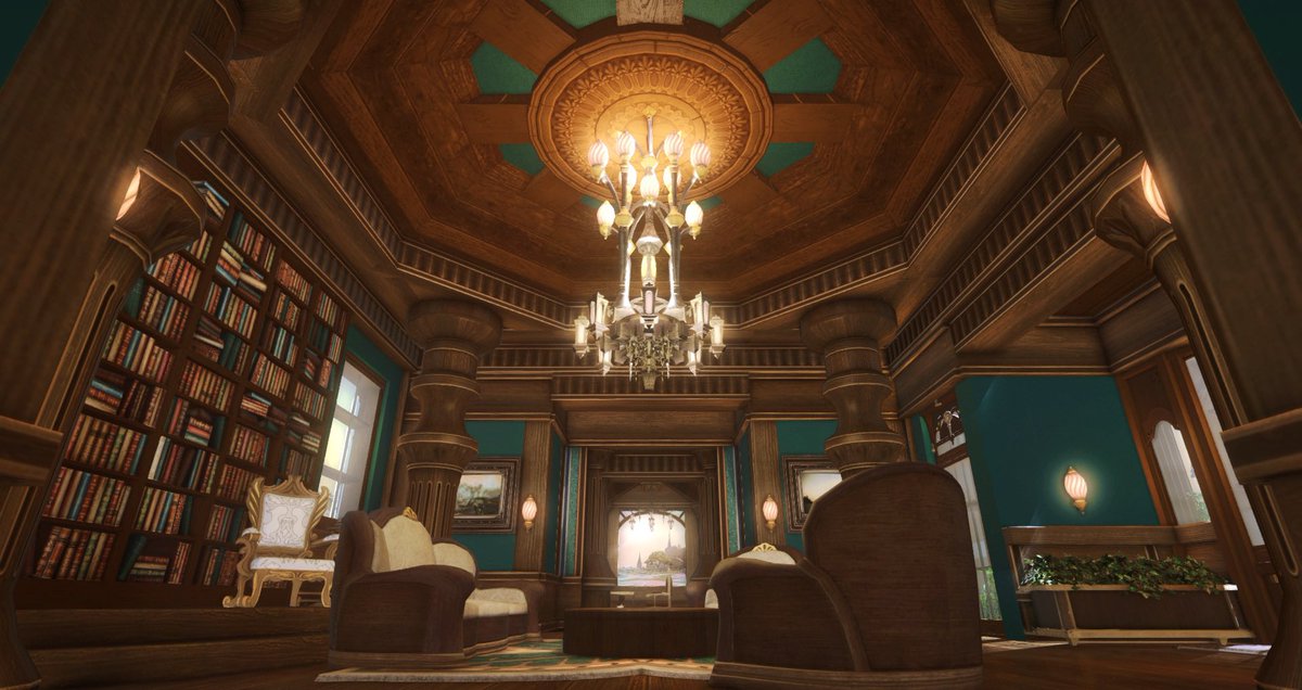Kosan_22's tweet image. L｜Old Wood Vintage Manor

#HousingEden 
#hgxiv 
#FF14ハウジング 
#FF14housing 
#FF14