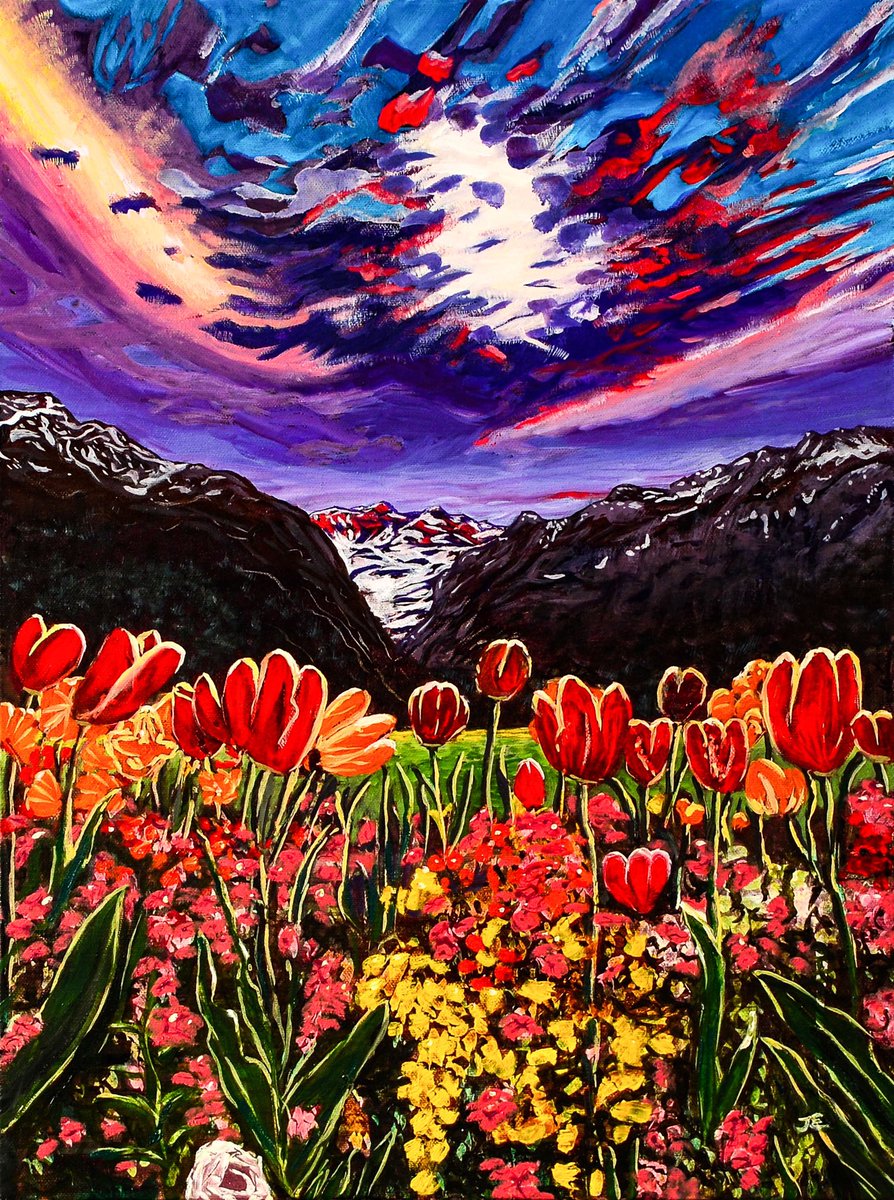 'Breathe' Oil painting.
A reminder to stop for a moment, breathe and notice all the beauty around you 🍀

Includes both physical original painting &amp; 1/1 NFT. 3.5 ETH🌾
opensea.io/JulieanneEdwar…

#Nft #nfts #nftart #opensea  #oilpainting #OpenSeaNFT #NFTdrops #art #nature #Flowers