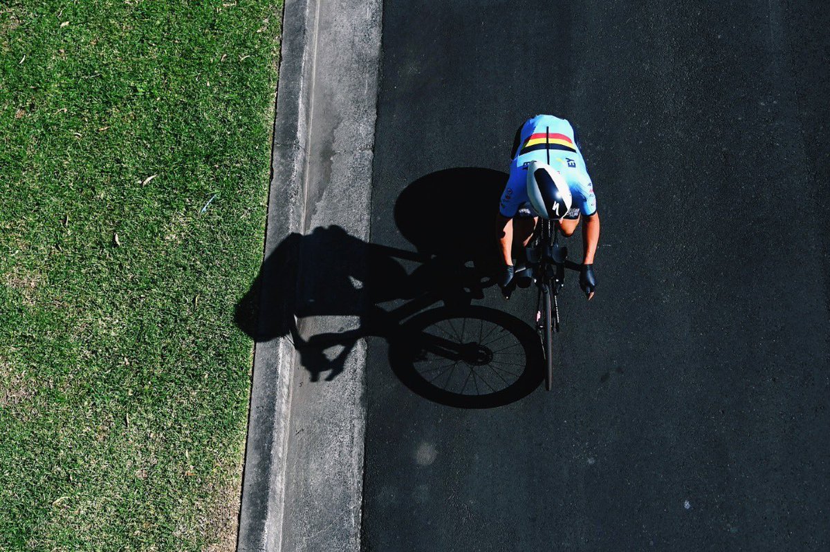 9th at ITT World Championships #Wollongong2022 Congrats @EvenepoelRemco 🥉Happy for you! Chapeau @Tobias_S_Foss!! 🌈👏 Now recovery modus to be ready for next Sunday and give it my all with the 🇧🇪 team! @GettySport