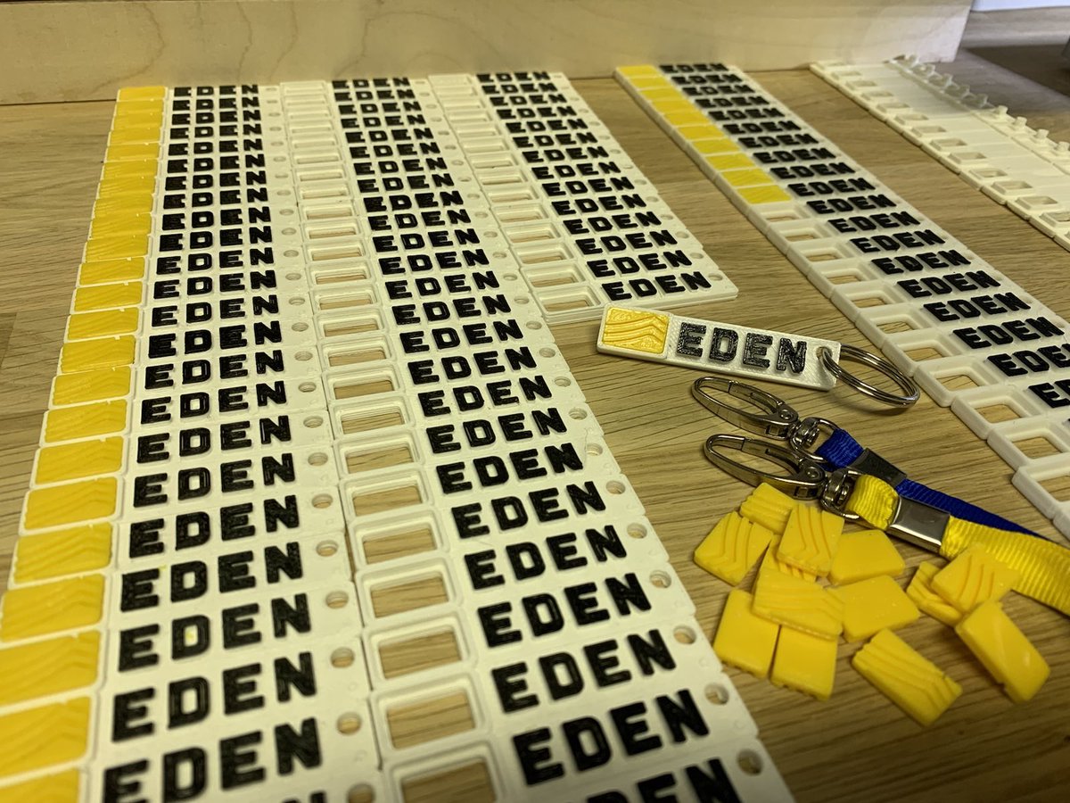 Daniel_Drewer's tweet photo. all ready for the start of the #EDEN22 conference 

these items are hand-made by the Data Protection Unit of Europol

for all friends and colleagues making their journey today to The Hague

see you tomorrow morning 

#3Dprint #unique #notforsale https://t.co/LnVh2xA1fv