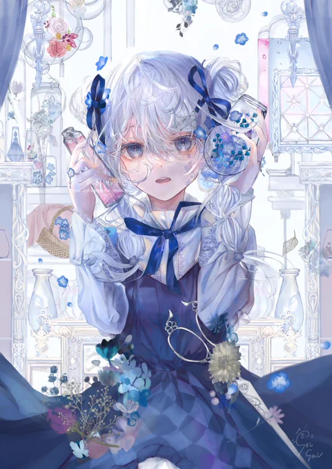 #絵柄が好みって人にフォローされたい透明感 