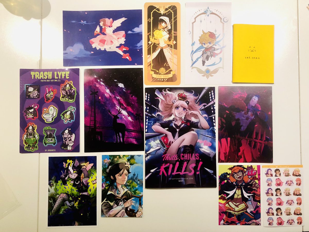 江ノ島盾子 「 CON MERCH HAUL Everyone did amazing thi」|STALUS 🌊 スタルスのイラスト