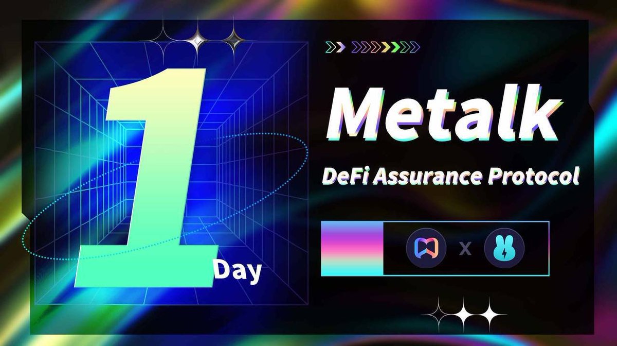 Metalk's co-developed new DeFi Assurance Protocol with <a href="/BunnyPark_BSC/">BunnyPark</a> will be launched in 2️⃣4️⃣ hours!

Guaranteed daily 2% earning. Guaranteed 150% value. Social Bounty...etc

Learn more NOW:
Whitepaper🔗: metalk-dao.gitbook.io/defi-assurance…

Tutorial🔗: metalk-dao.gitbook.io/metalk/v/defi-…