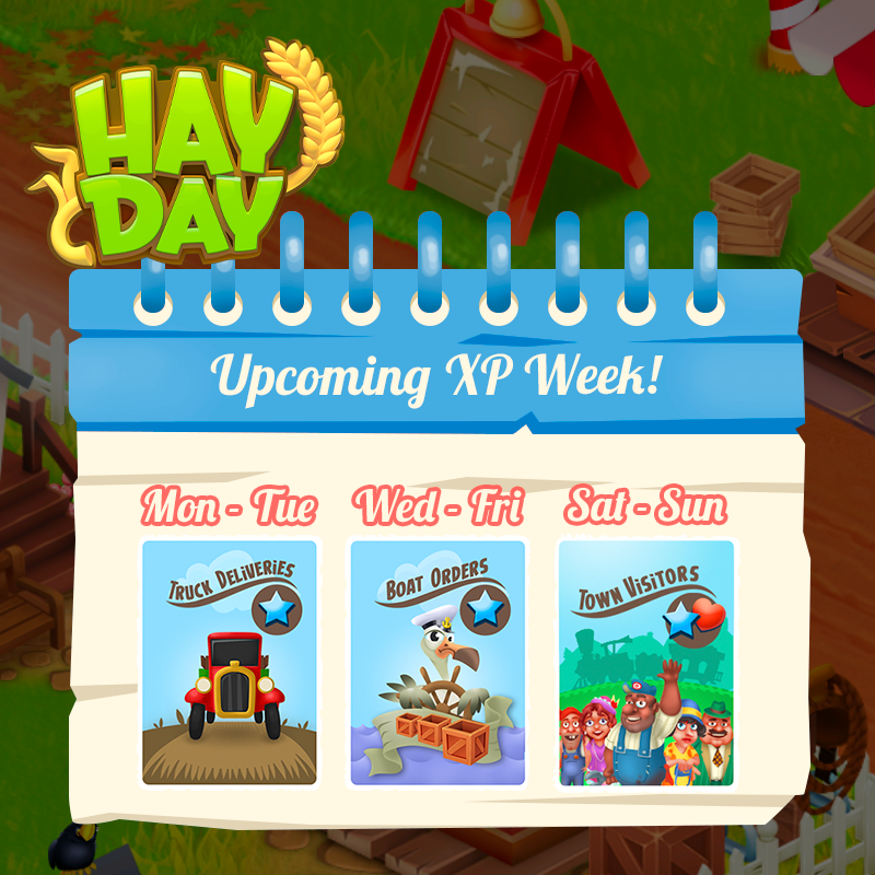 Are you ready for the events next week!?⭐

*All events start at 8AM UTC*

For more details on each event, please go to the event board!

Have an eggcellent week! 🤗