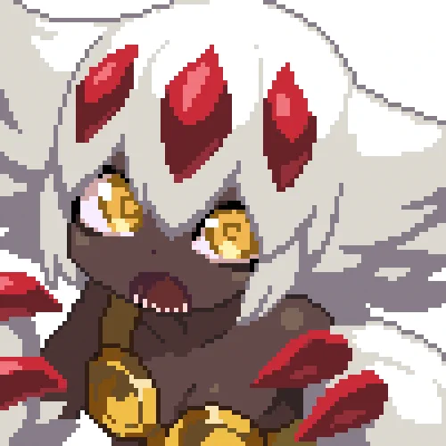 ドット絵のやり方を教えてもらいながら描いたファプタ 