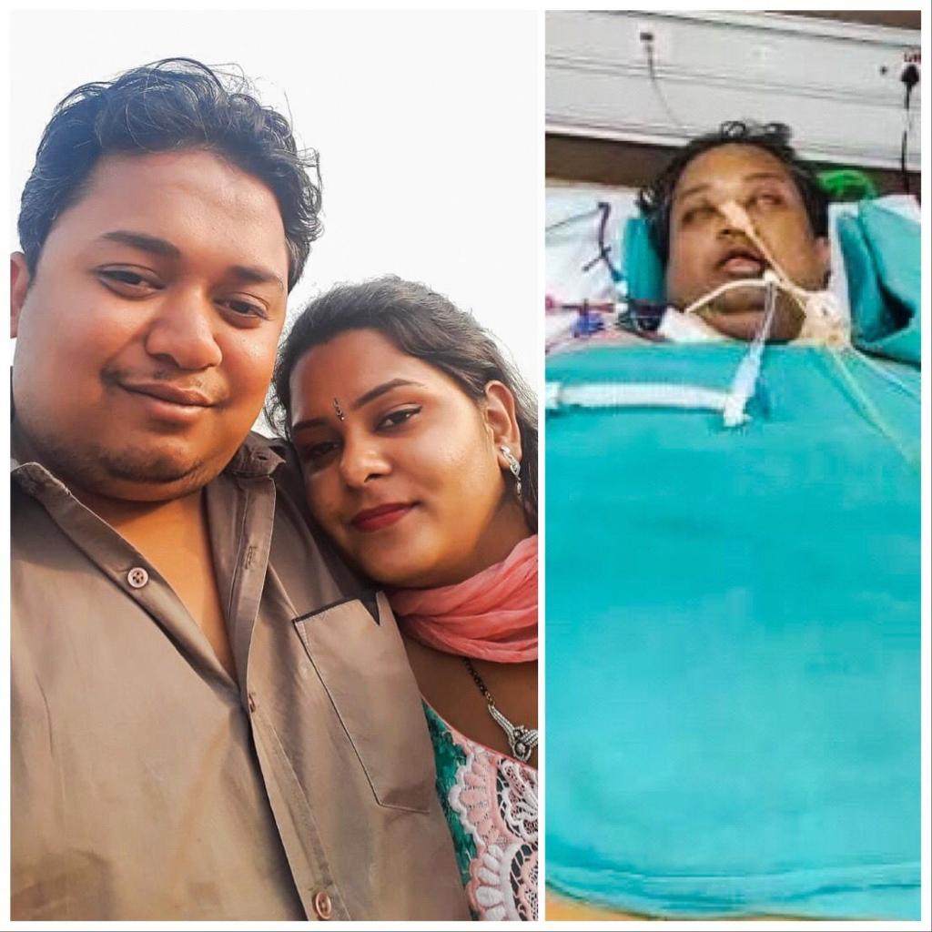 kaushikrj6's tweet image. Urgent: My friend's sister's husband is suffering from liver and kidney failure and is admitted at ILBS, Delhi. He is on ventilator and battling for his life. Family has spent all their savings and need your help. Please donate.

DONATION LINK: bit.ly/SaveSachinBans…