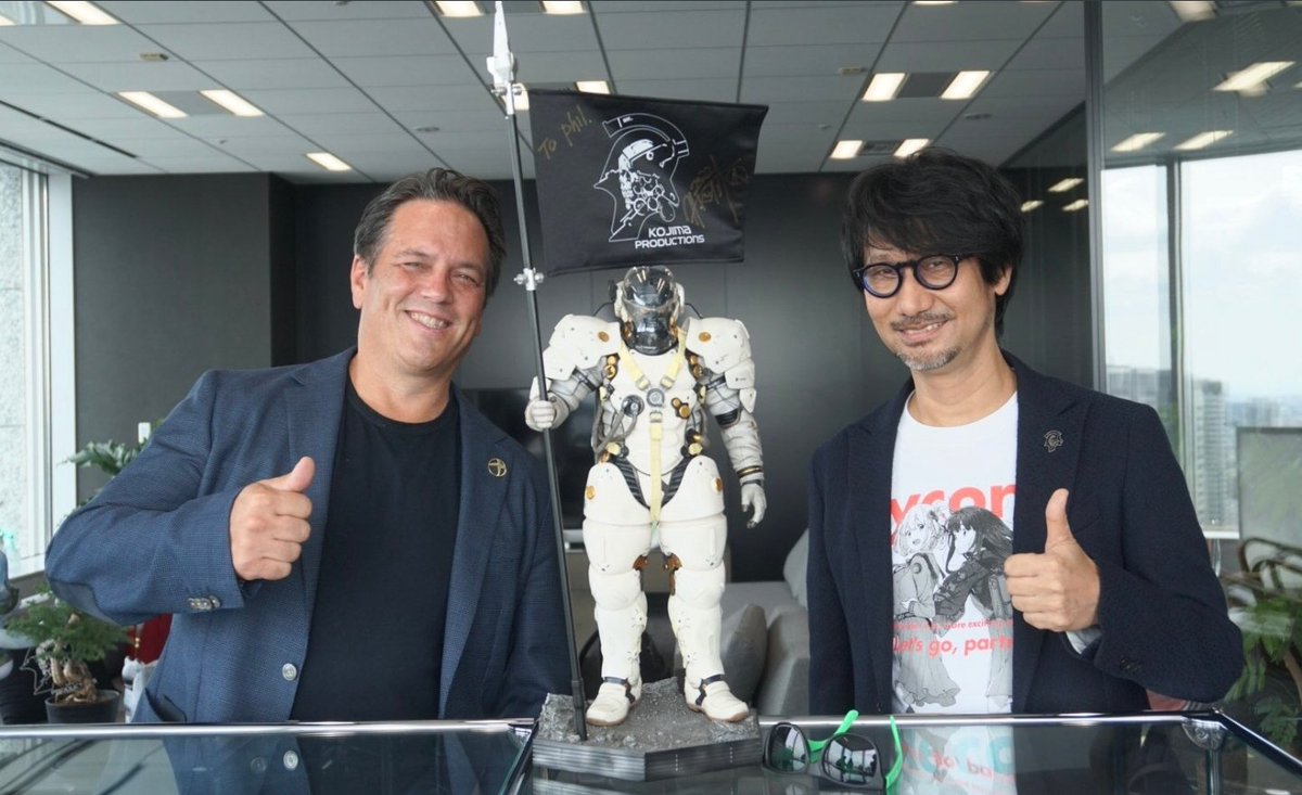 Griggity's tweet photo. Kojima isn't making an Xbox exclusive receipts PART 2 https://t.co/NSzZn4m9oT