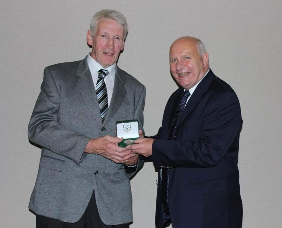The FAI Celebrated their 100 year anniversary this year in doing so they produced 300 Centenary medals to be issued to people who has given outstanding commitment to soccer throughout Ireland ‘
