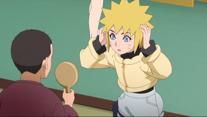 Portal Boruto Brasil on X: QUE MOMENTO! Himawari Uzumaki interpretando seu  avô, Minato Namikaze, no ep. 267 de #BORUTO  / X