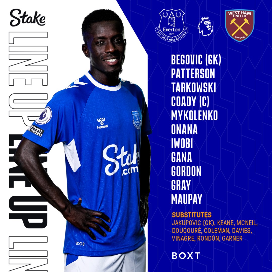 Our team to face <a href="/WestHam/">West Ham United</a> 👇