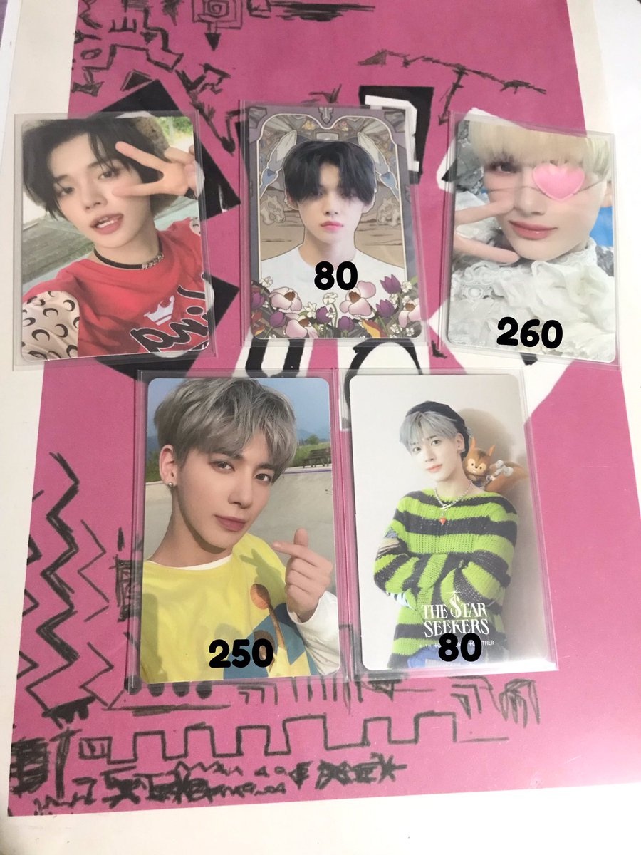 umaangkin's tweet photo. wts lfb ph txt qs

- yeonjun foe escape pc can only be claimed if taking atleast 2 more pcs ; the rest of the pcs can be bought as tingi
- prio set taker/taking all (₱990)
- payo or 3 days res

mop: gcash / bdo / maya
mod: sco, ggx, flash express

dm if interested ! https://t.co/qL2OFDTA8Y