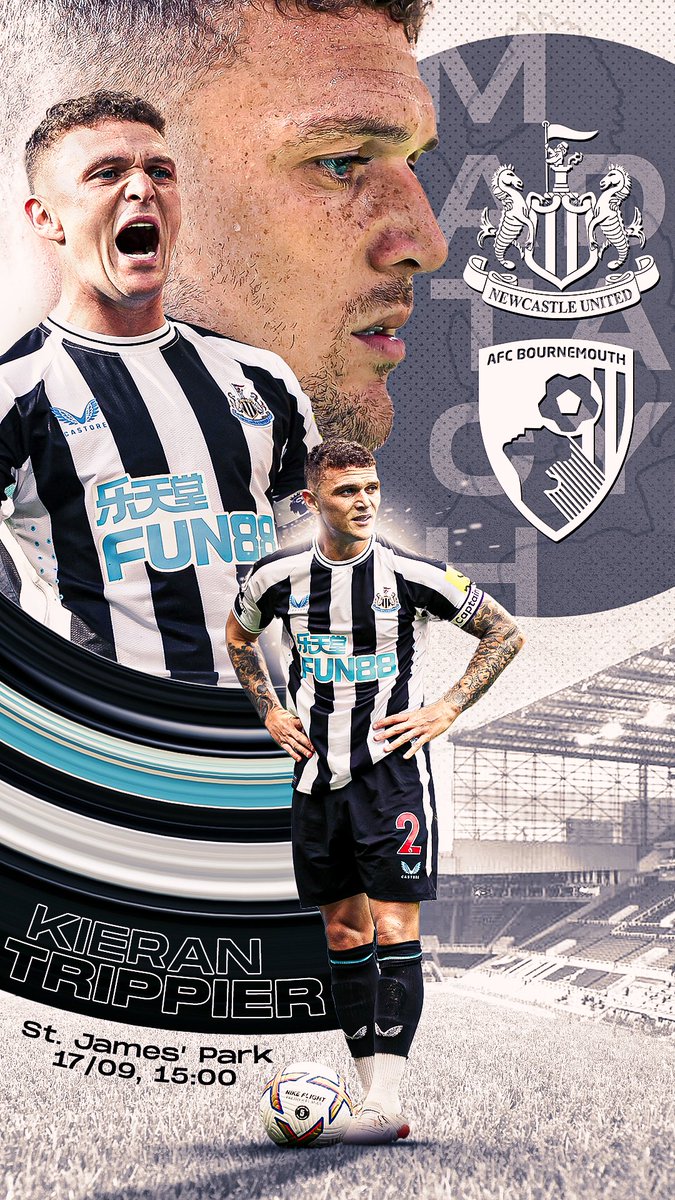 Matchday design made for Kieran Trippier 🙌🎨