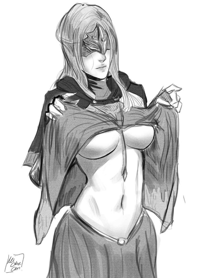 "¿Esto es lo que ansiaba tanto ver? ¿Mi abdomen? Bueno, no es para tanto. Ser madre me ha hecho perder figura."

#SeductiveSunday