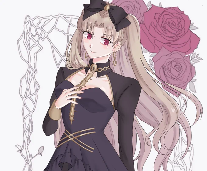 #三連休はフォロワーさんが増える便乗です女の子鯖ばかり描いてます〜 