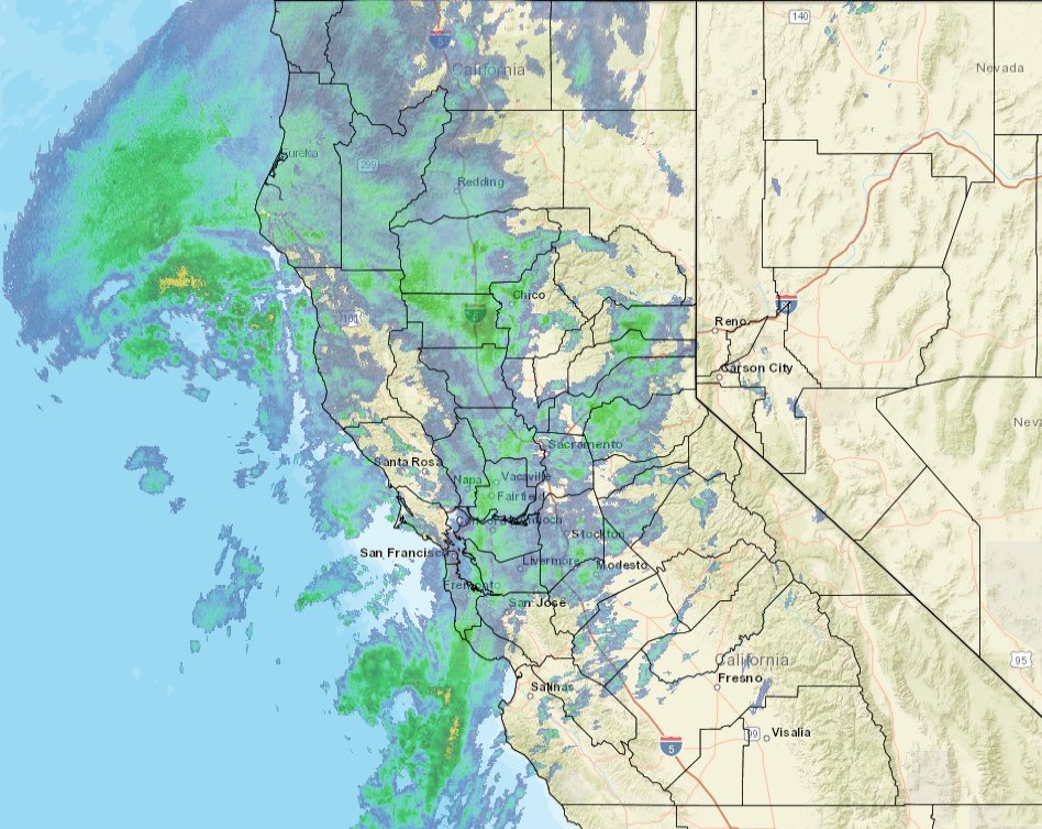 NWS Reno on Twitter "An early morning look at our first Pacific storm