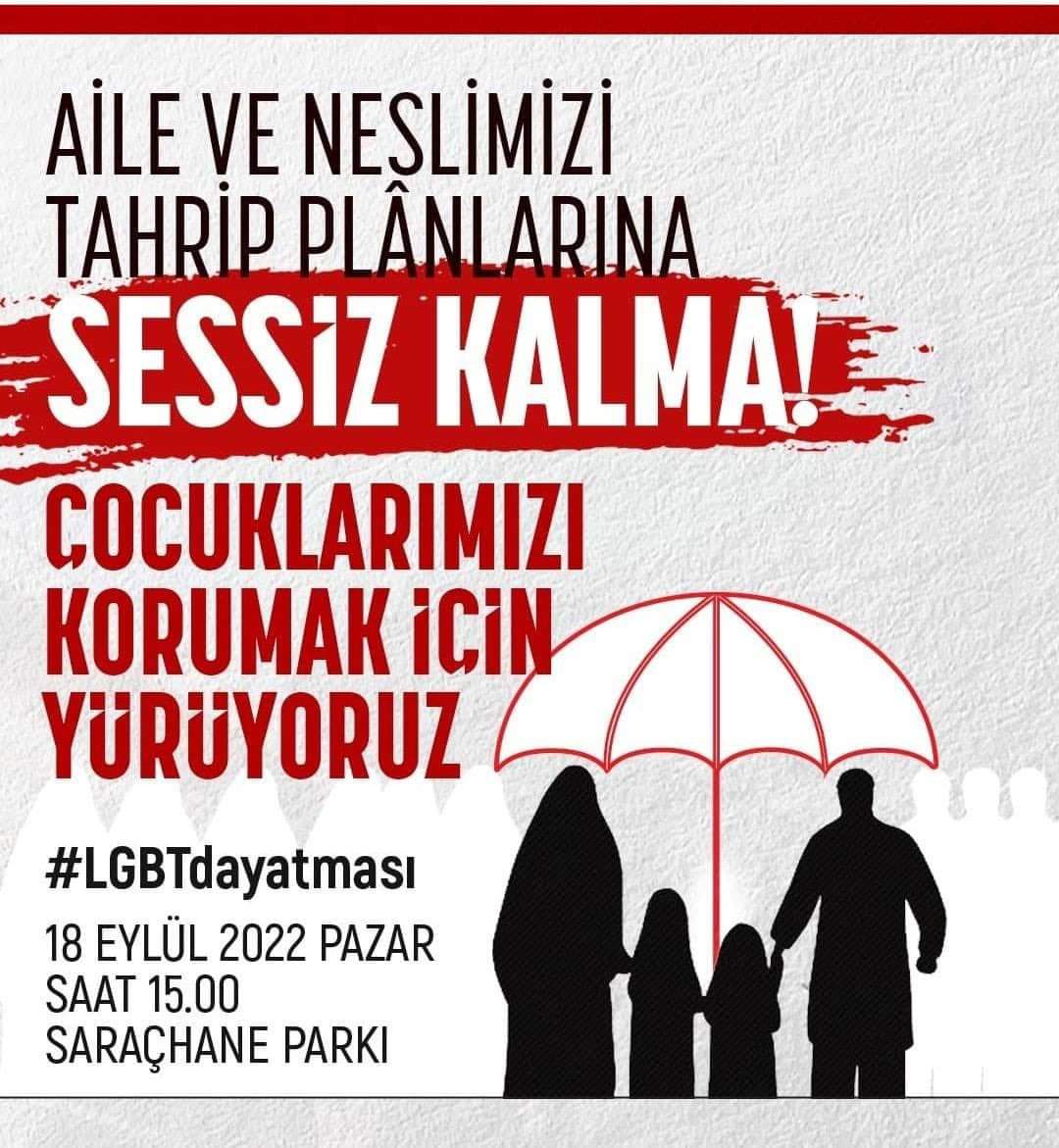 #AileHerseydir #LGBTdayatması 'na DUR DE ! SESSİZ KALMA