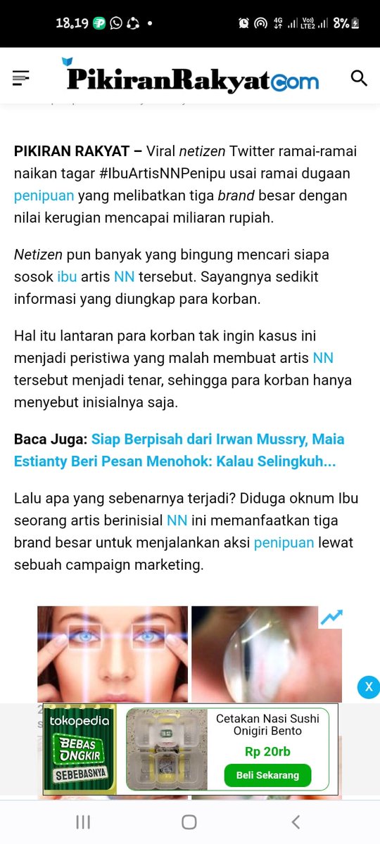 isamura_a's tweet photo. Banyak makan korban hati2 buat para influencer,Yang kemarin kepo sama penipunya ? Kali ini aku spill nih namanya Yeni. Plis bantu biar Batik Semar juga Giordano bantuin kita juga

#YeniNipuNgakuElzatta https://t.co/zwNok4ALzY