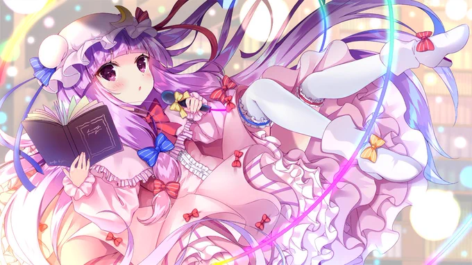 パチュリー応援してます!(*'`) #toho_vote18 