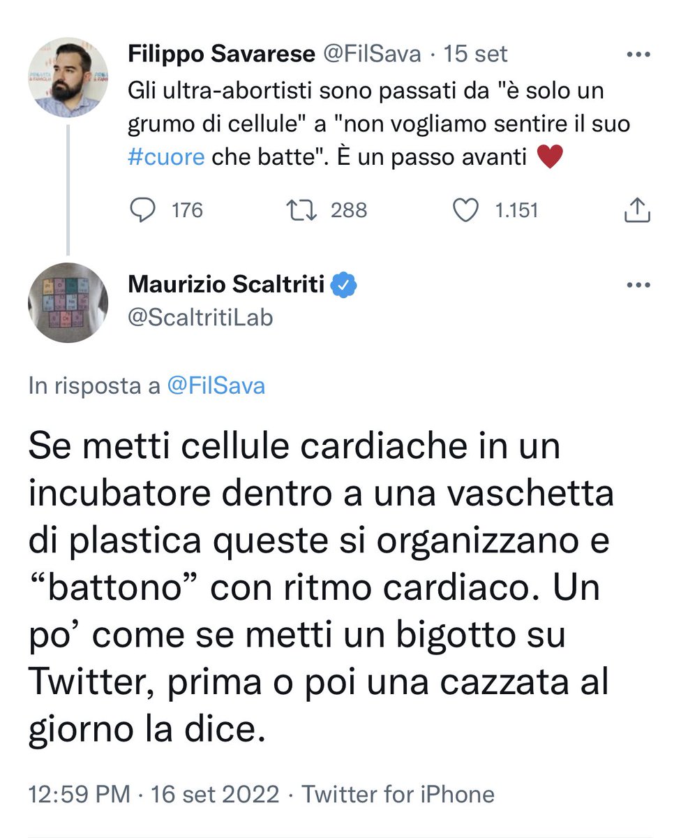 fratotolo2's tweet photo. Ecco cosa ne pensa @ScaltritiLab, “dipendente” di AstraZeneca, della vita che si sta evolvendo.
#Aborto https://t.co/U57kZzkJfH