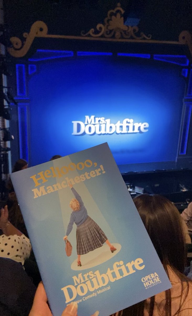 holly (@disneyyyxxx) on Twitter photo still can’t get over how incredible <a href="/DoubtfireUK/">Mrs. Doubtfire UK</a> was yesterday. could be the best musical i’ve ever seen !!! the entire cast are sensational and <a href="/TheGabrielVick/">Gabriel Vick</a> as doubtfire was just perfect. i feel so lucky to have seen this show and i just know it’s got such a bright future💙 still can’t get over how incredible <a href="/DoubtfireUK/">Mrs. Doubtfire UK</a> was yesterday. could be the best musical i’ve ever seen !!! the entire cast are sensational and <a href="/TheGabrielVick/">Gabriel Vick</a> as doubtfire was just perfect. i feel so lucky to have seen this show and i just know it’s got such a bright future💙