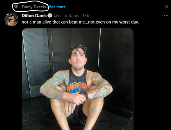 AquaAustic's tweet photo. @dillondanis 💀 https://t.co/yNI16uIOXL