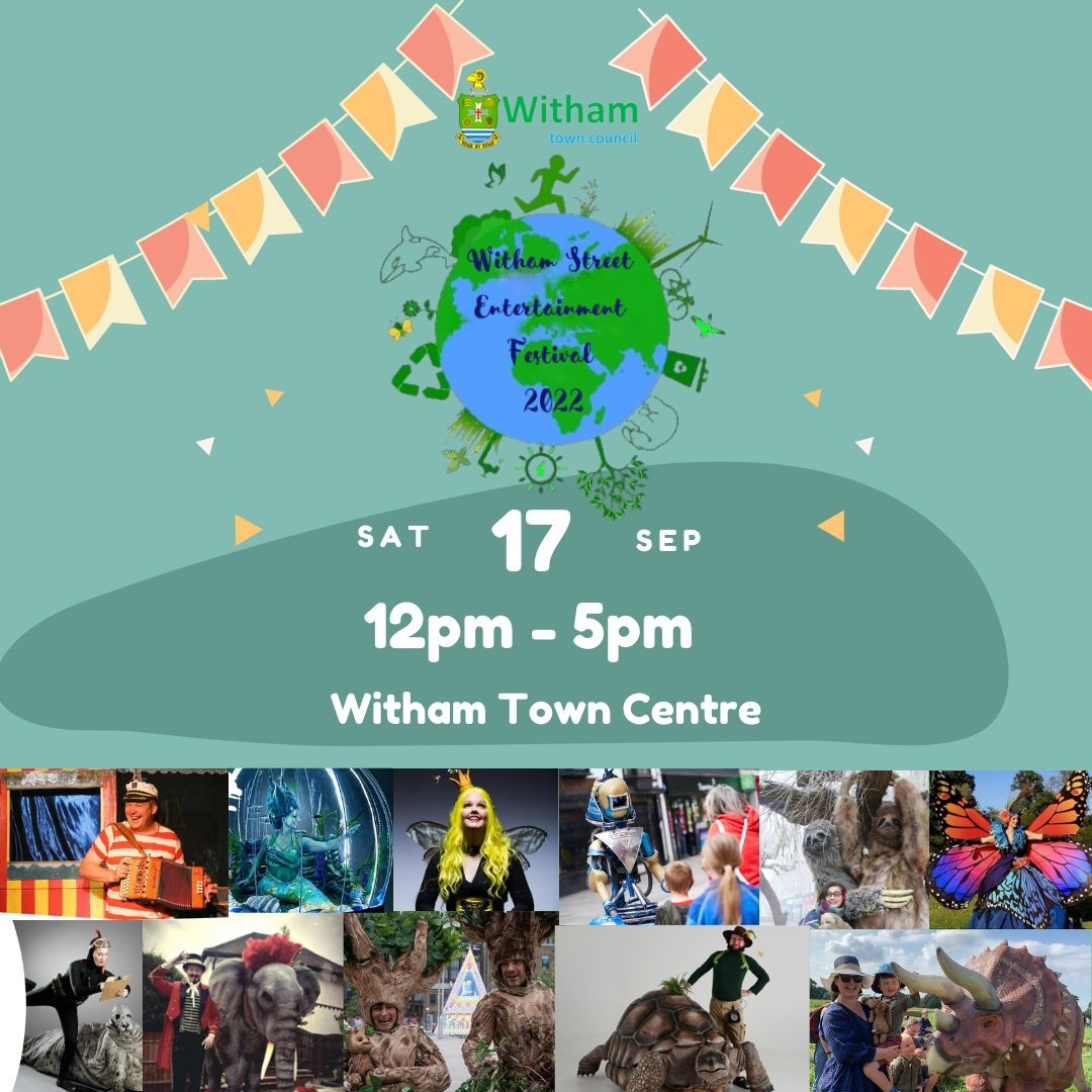 Today get the family ready and join us at the Witham Street Festival 🎪