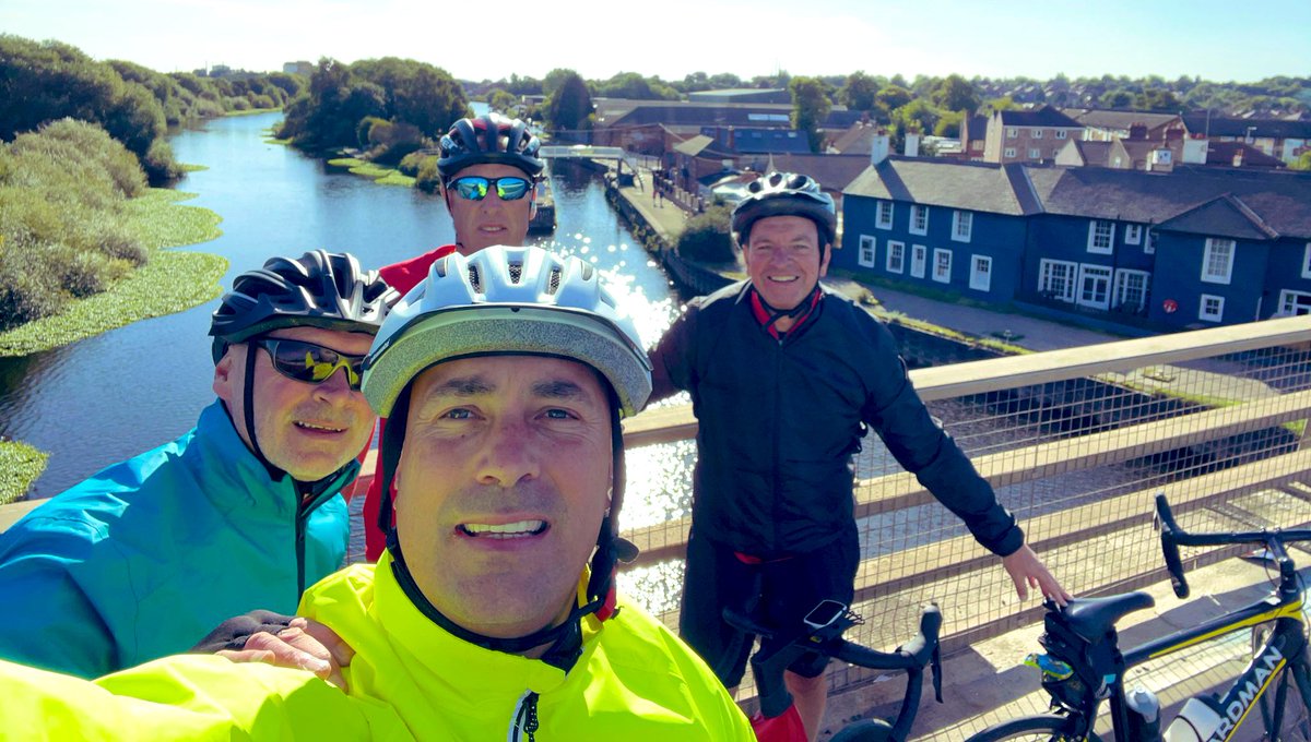 raising_rhys's tweet photo. FINAL LEG 📣💥

Follow our Team LIVE at:

https://t.co/mWJYZiZGsF

First stop @LCFC then final destination @CBSArena @ 1.30pm

If you’re in the area - please stop by and give them a 👋 and a 👏- they’ve done incredibly well. 

Donate at: https://t.co/gunqDugNp5

#ride4rhys ⚽️🚴‍♂️⚽️ https://t.co/FFJbfgMf4R