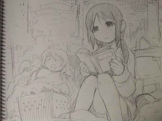 読書するチト 