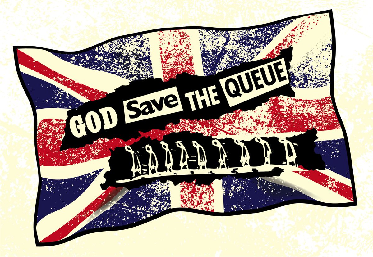 MsVikiVortex's tweet image. #TheQueue #GodSaveTheQueue #uk #greatbritain