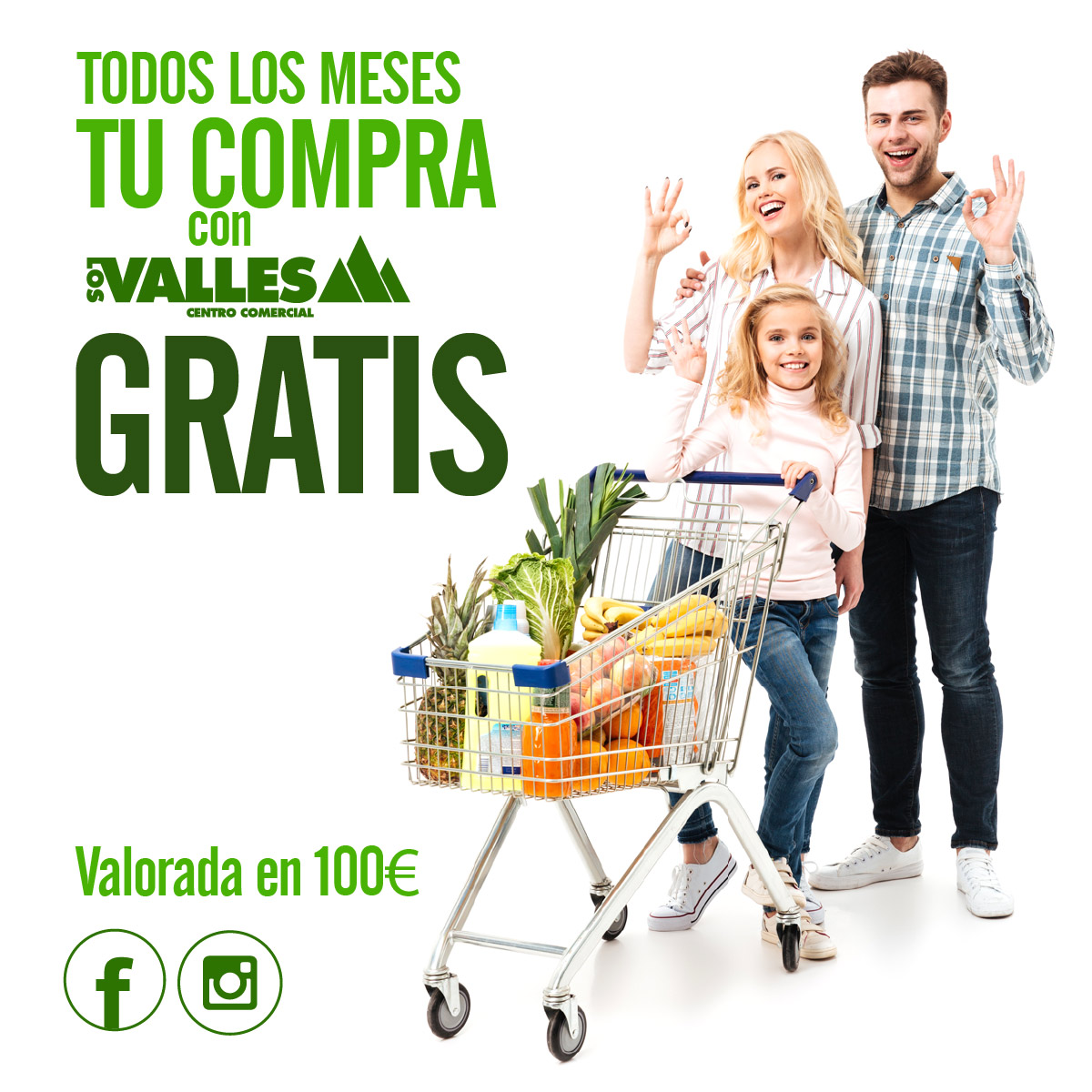cclosvalles's tweet photo. ¡Sorteamos un carro de la compra con lo que tú quieras!
Solo tienes que suscribirte en https://t.co/ZKg25KwvGo
¡Y si ganas, te llevas gratis tu lista de la compra por valor de 100€ en Carrefour de Los Valles!
#Sorteo #Concurso #CompraGratis https://t.co/Sn6DgWvG4E