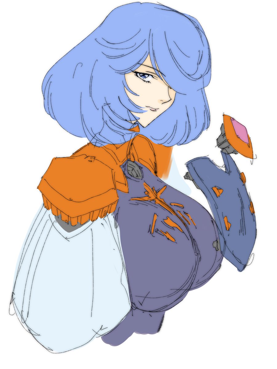 シルキー・フォン=マンハイム様のリクエスト用に描いていた各パーツの取り付けラフになります。 