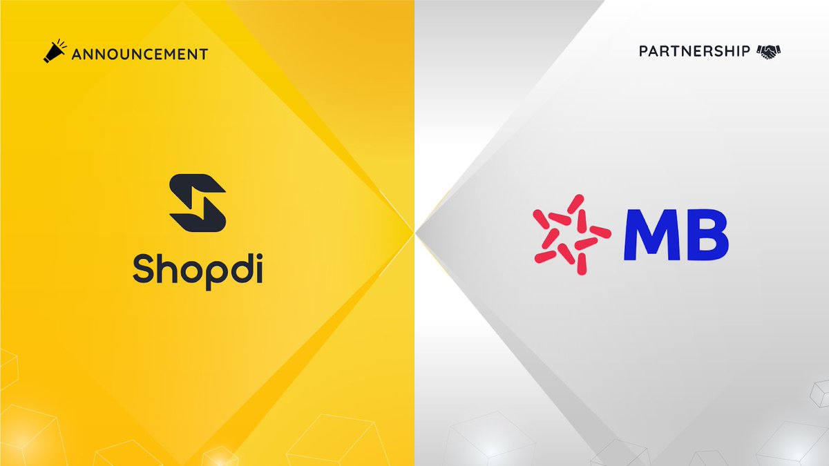 shopdi_official's tweet photo. 💝Welcome #MBBank to be #Shopdi’s next payment partner!
🌈In Vietnam's financial services industry, MB-Bank has solidified their brand and reputation through efficient business operations.
💥May the best growth comes to both parties!
#partnership #ecommerce #Blockchain #shopping https://t.co/IdreZeU2qB