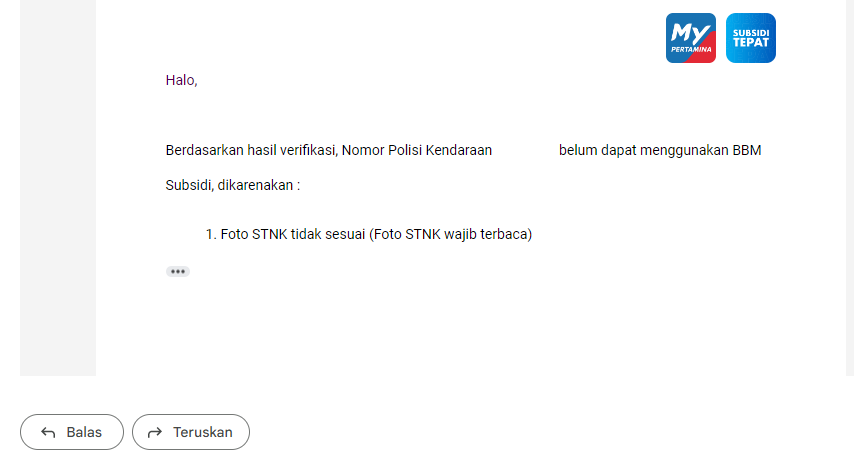 anas_jamilun's tweet photo. Kalau komputer juga masih terdeteksi harusnya. Sudah harga bbm naik tapi proses masih saja dipersulit. Ayolah ini sistem bukan buatan anak kecil kan? https://t.co/HLxQr0ivSI