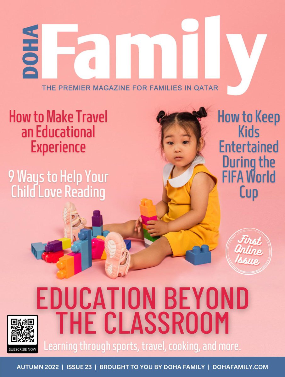 The first fully online issue of Doha Family is out! 🤩
Read the magazine now: dohafamily.com/issue-42-doha-…

#dohafamily #dohamums #mumsindoha #dohafamilies #doha #dohaqatar #qatar