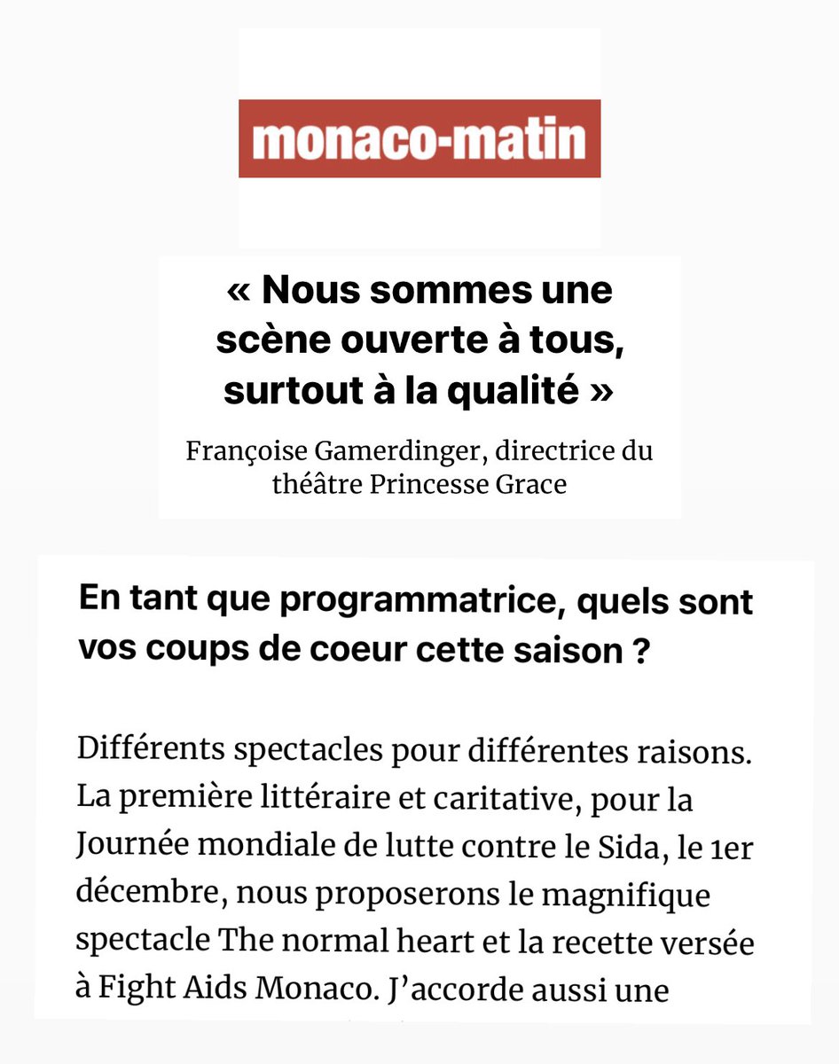 The Normal Heart France tweet media