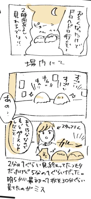 ドロヘドロ展は後半かなり見れなくて悲しみ。
でもすごくよかった。満足するまでいるなら丸一日いる 