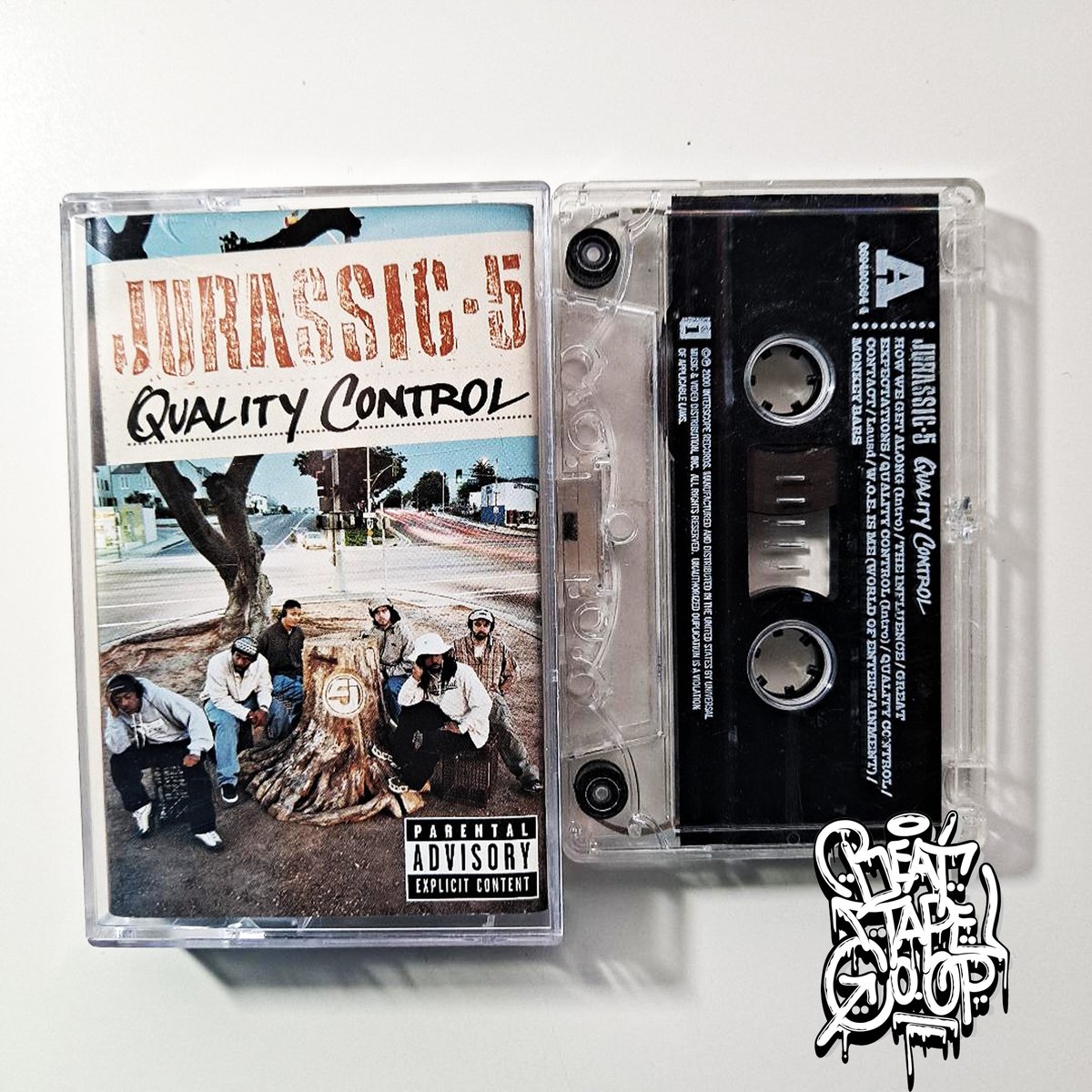 BeatTapeCo_Op's tweet photo. Jurassic 5 - Quality Control
Released On: June 5, 2000
#jurassic5 #cutchemist #djnumark #shafiqhusayn #akil
#zaakir #marc7 #chali2na #hiphop #losangeles #cassette #album #tape #support #beattapecoop
@jurassic5 https://t.co/KdpdQOpFmp