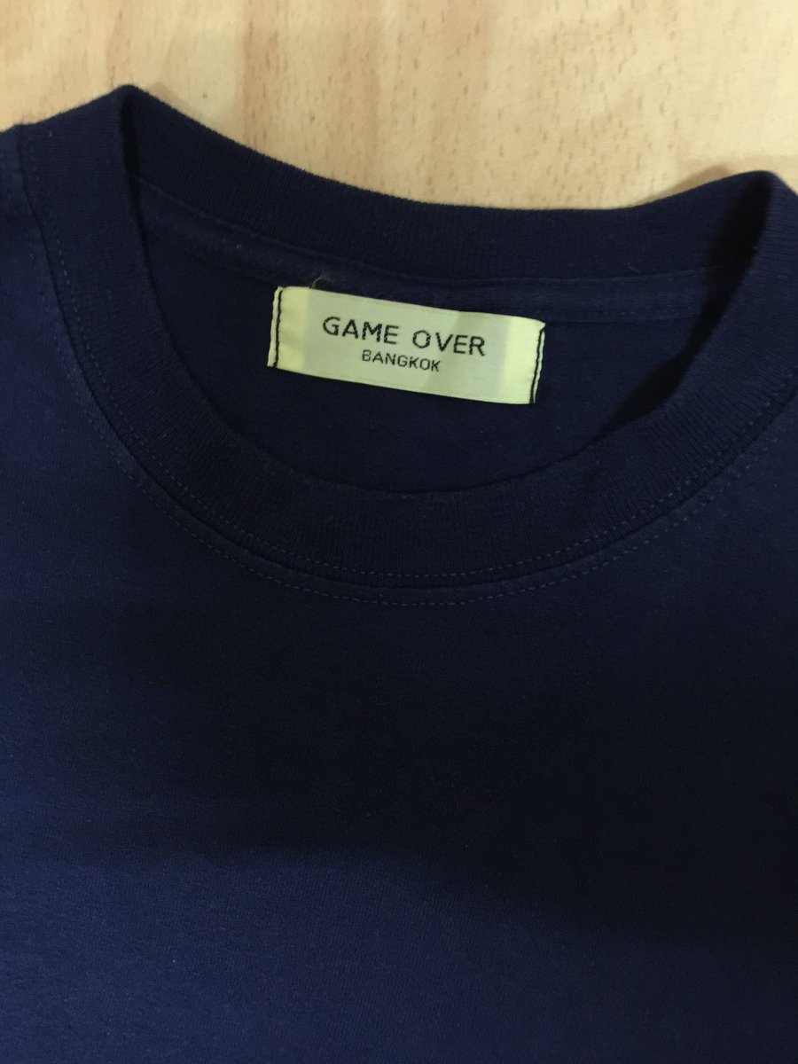 88pttt's tweet photo. ชุดแบรนด์สตรีทวัยรุ่น game over ซื้อมาพันกว่า ใส่ครั้งเดียว #ส่งต่อเสื้อผ้า 230 ส่งฟรี  อก40 สพ42 ยาว45  #โล๊ะตู้เสื้อผ้ามือสอง #โล๊ะเสื้อผ้า #ส่งต่อเสื้อผ้ามือ2 https://t.co/pWRiIrF2Hv