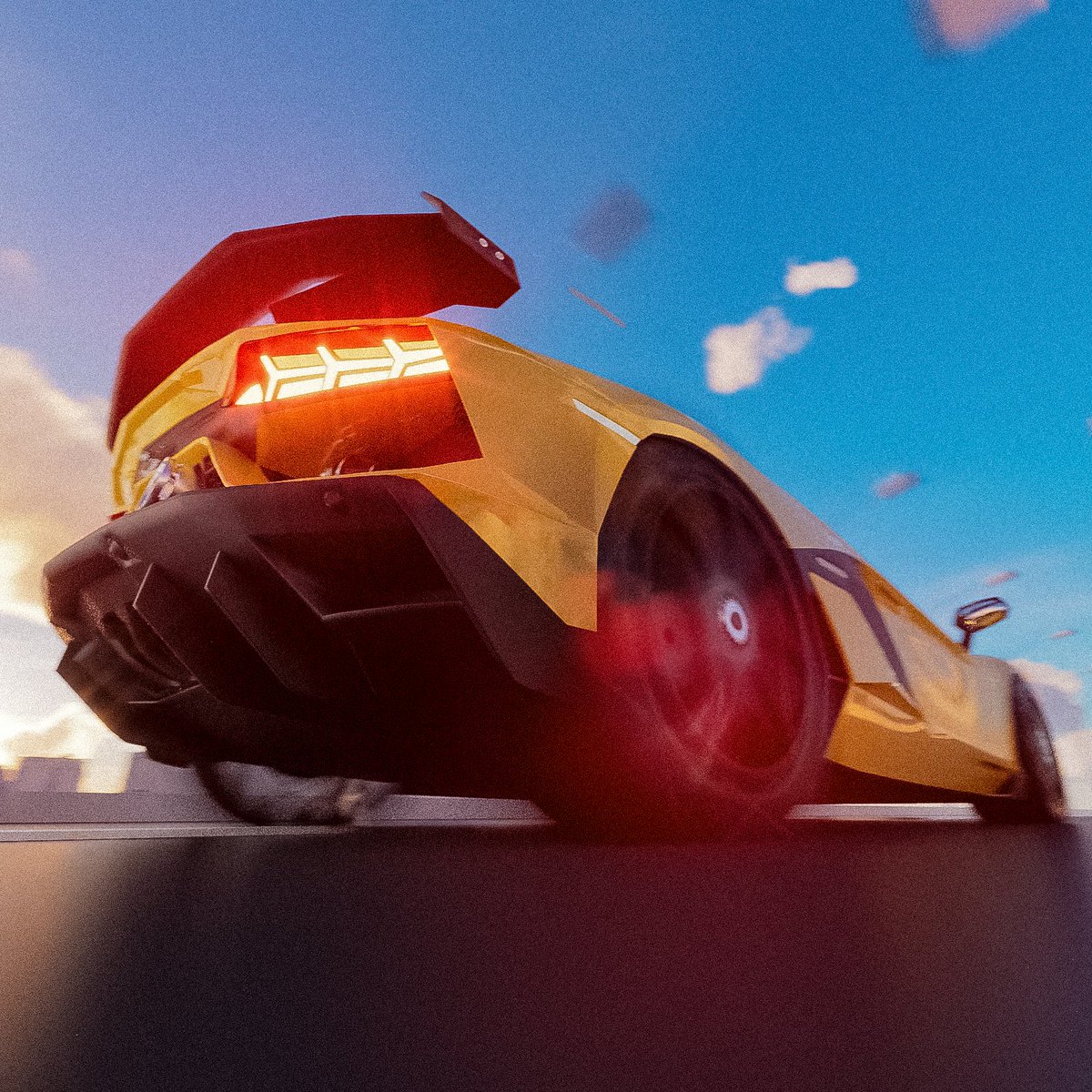 eegoridze's tweet photo. Work for the promotional music release MORGENSTERN &amp; VACiO

#C4D #redshift #Lamborghini https://t.co/5iTJPoNF6A