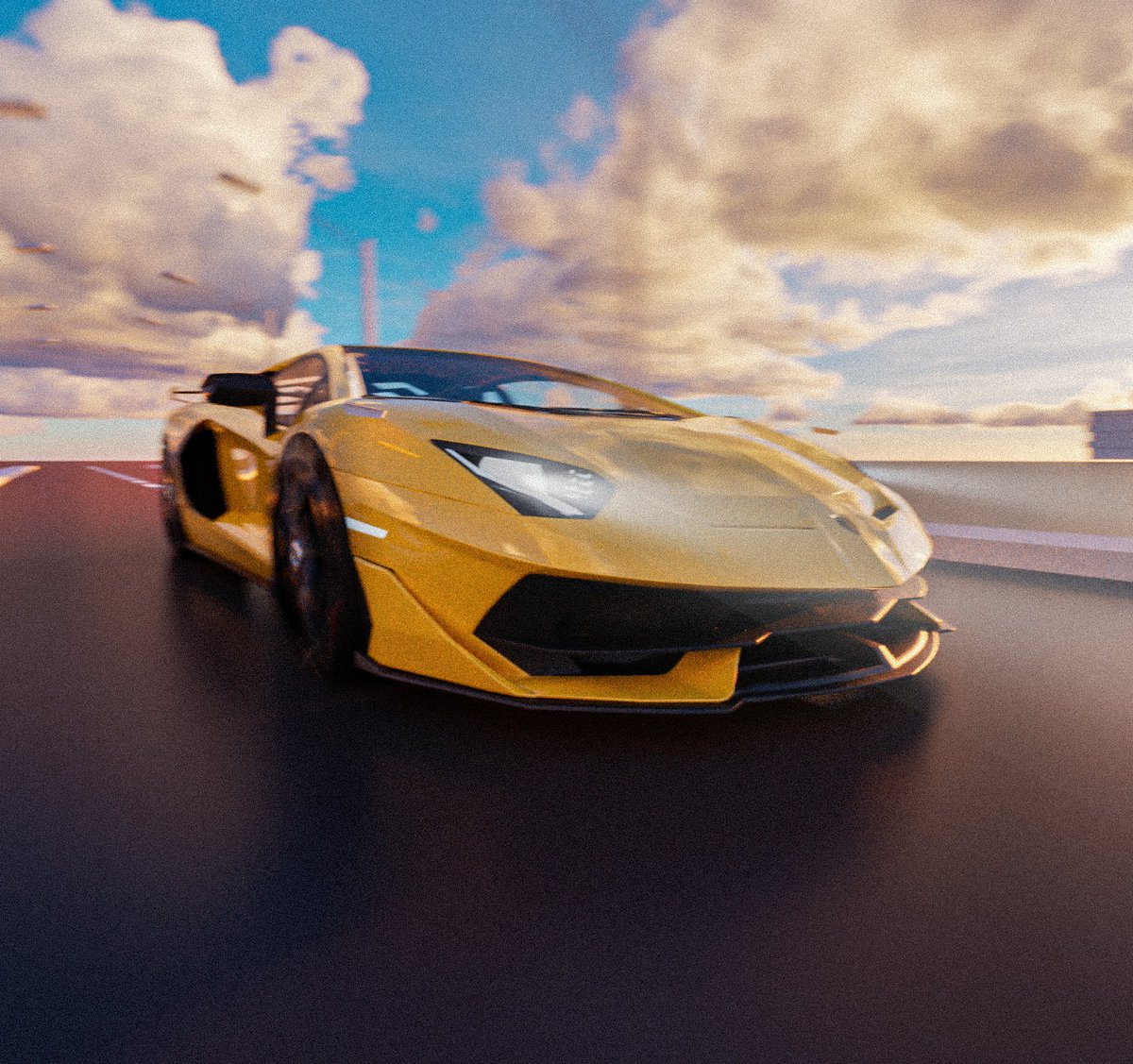 eegoridze's tweet photo. Work for the promotional music release MORGENSTERN &amp; VACiO

#C4D #redshift #Lamborghini https://t.co/5iTJPoNF6A