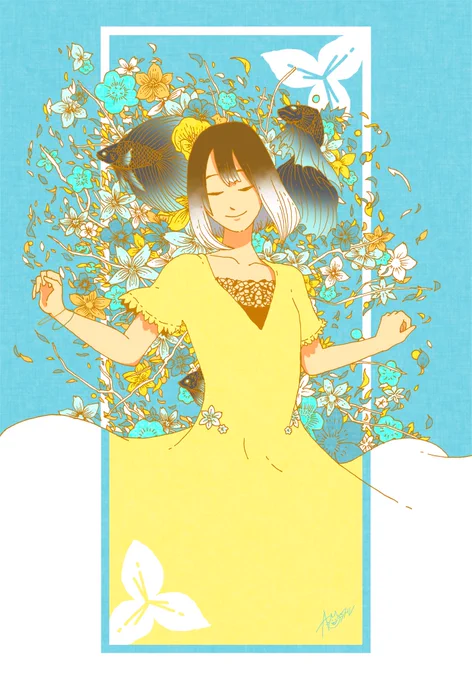 #Twitter文化祭2022物語のある絵を描いてます 
